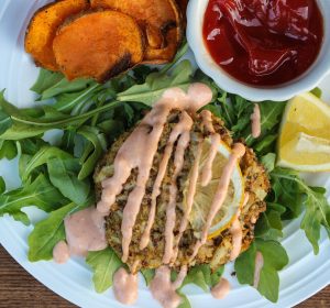 Original Nut Crumb Crab Cakes