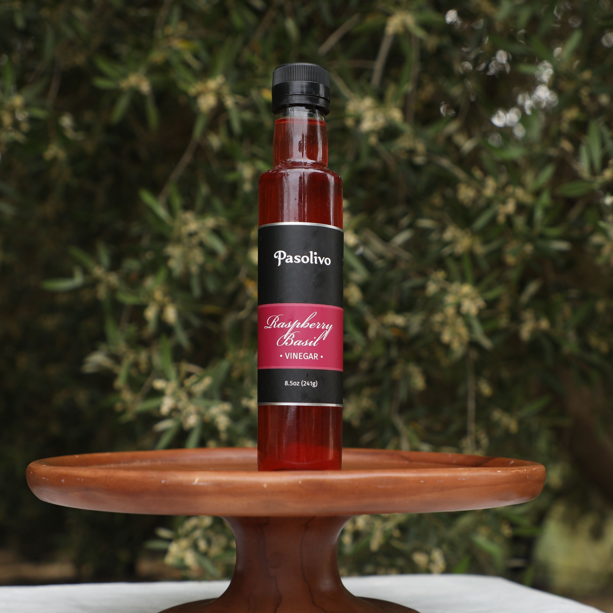Raspberry Basil Vinegar