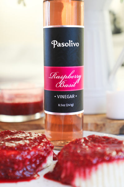 Raspberry Basil Vinegar