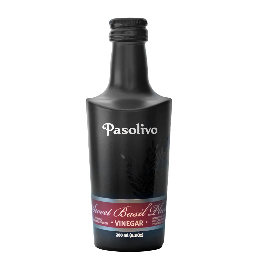 Sweet Basil Plum Balsamic Vinegar - 200 mL
