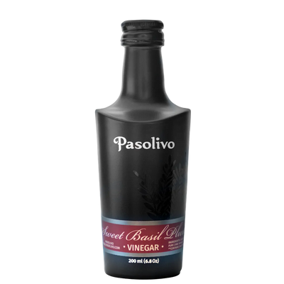 Sweet Basil Plum Balsamic Vinegar - 200 mL