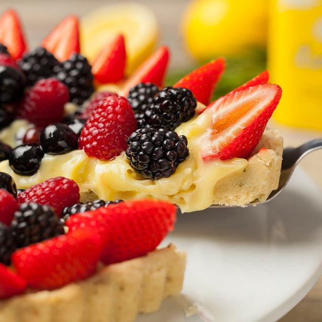 Pasolivo Fresh Fruit and Lemon Curd Tarte Recipe