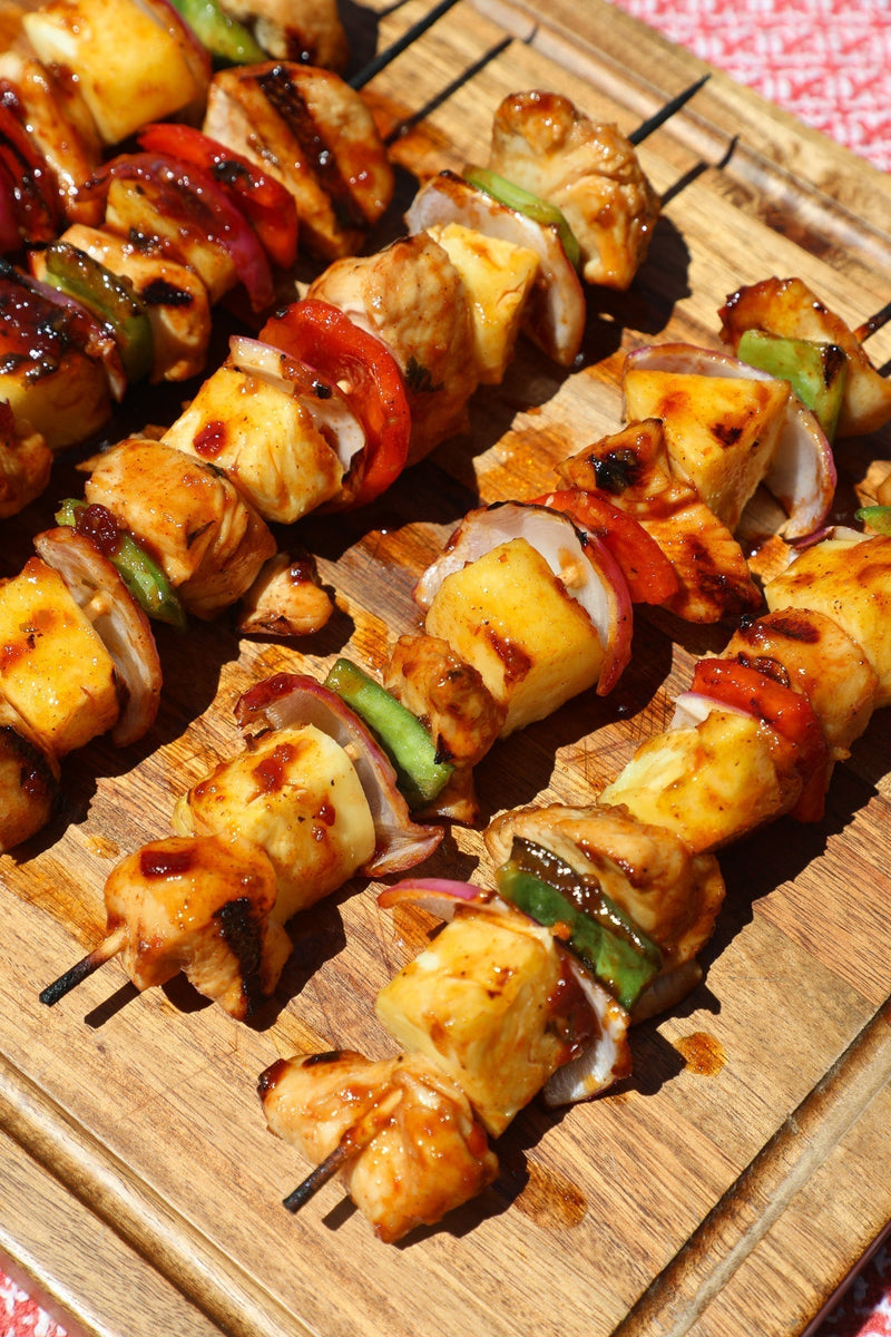 Pineapple Chicken Kebabs