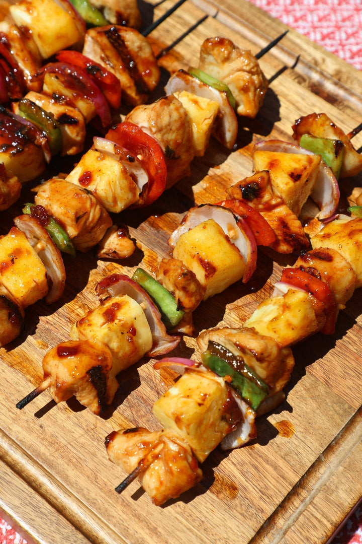Pineapple Chicken Kebabs