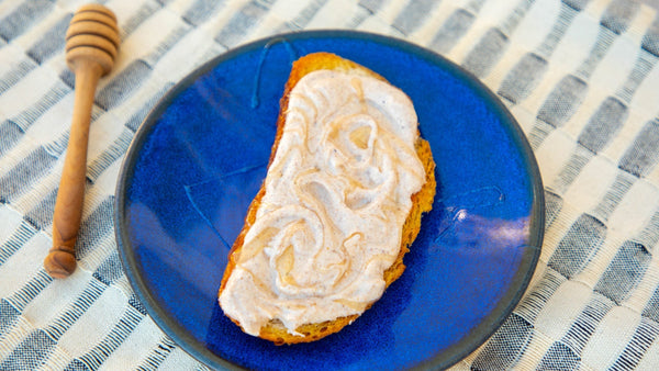 Tangerine Olive Oil Ricotta Toast
