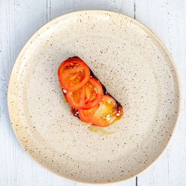 Tomato, Goat Cheese & Balsamic Toast