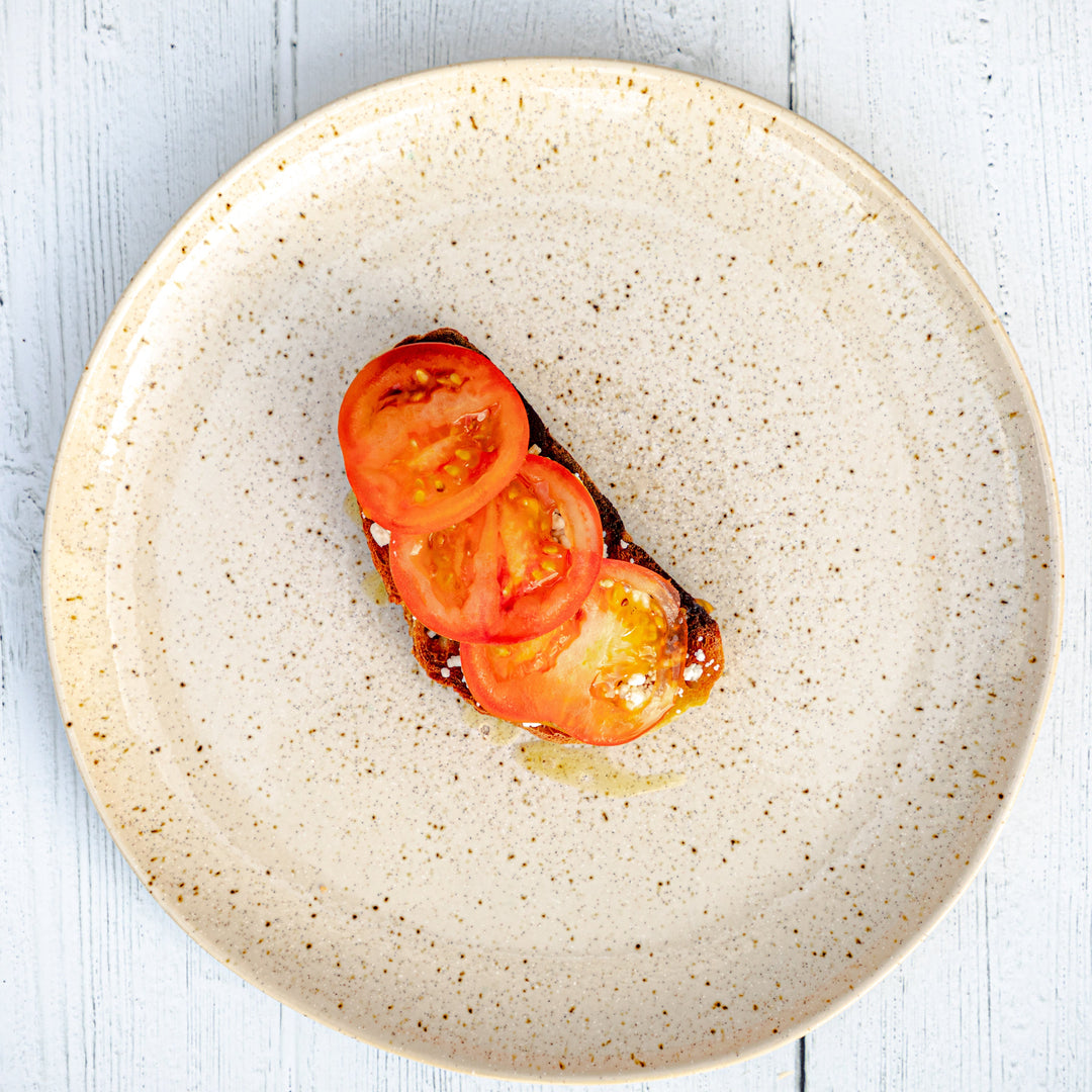 Tomato, Goat Cheese & Balsamic Toast
