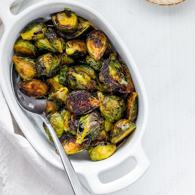 Smashed Brussel Sprouts