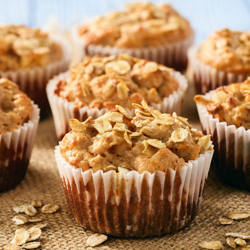 Apple Oat Muffins