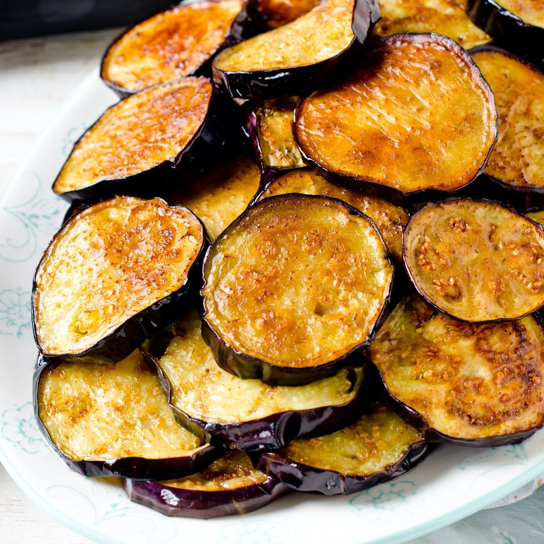 Smokey Lemon Eggplant Slices