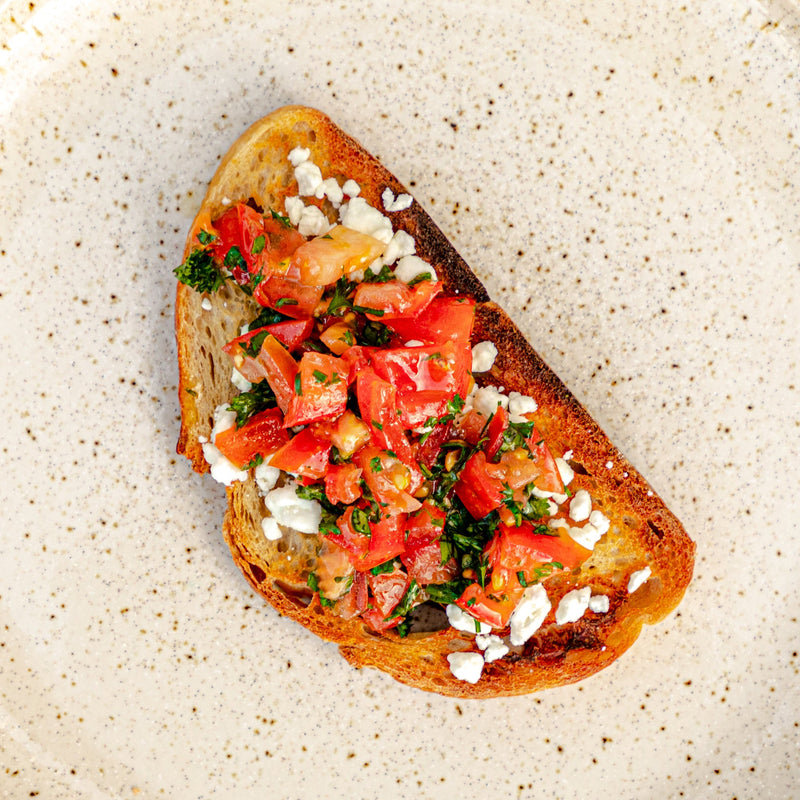 Goat Cheese & Vierge Toast