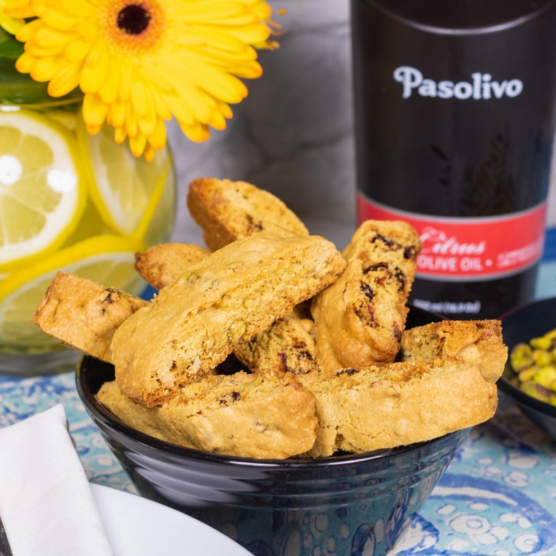 Cranberry Pistachio Biscotti