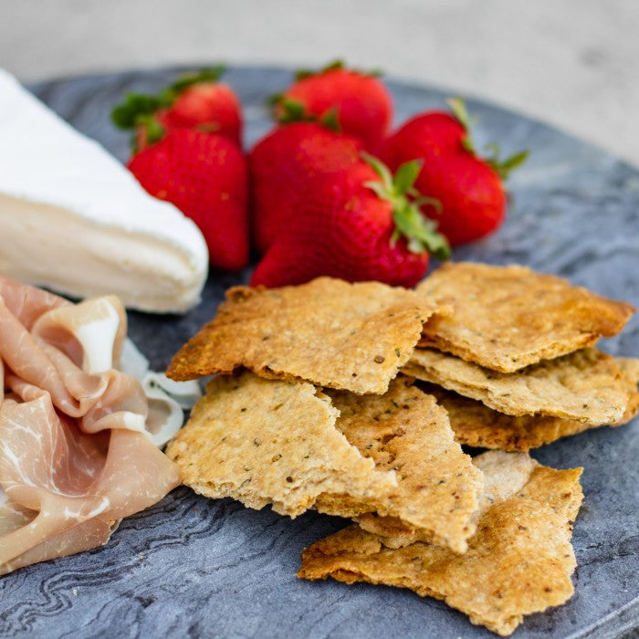 Rustic Olive Oil Crackers