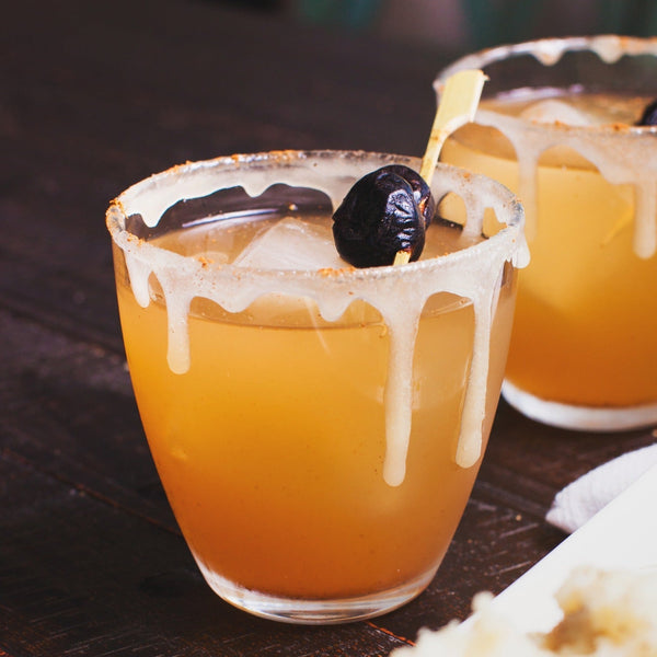 Sparkling Citrus Apple Bourbon Smash