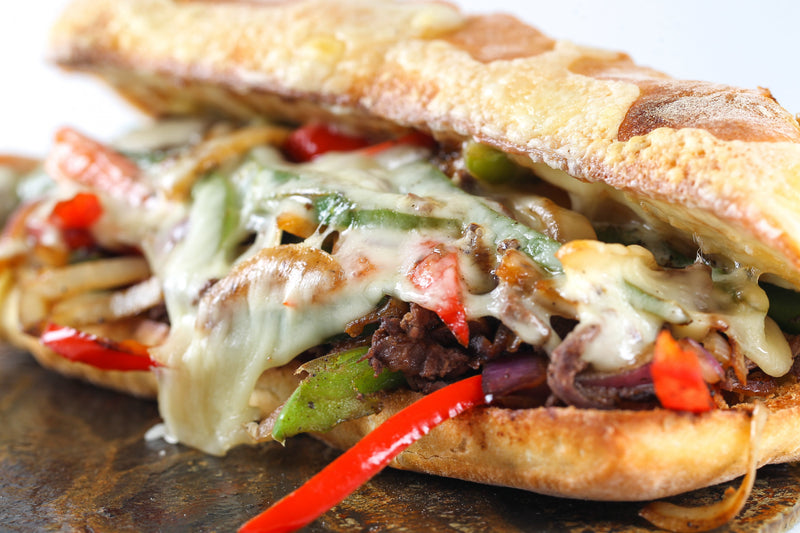 Philly Cheesesteak with Lemon Aioli