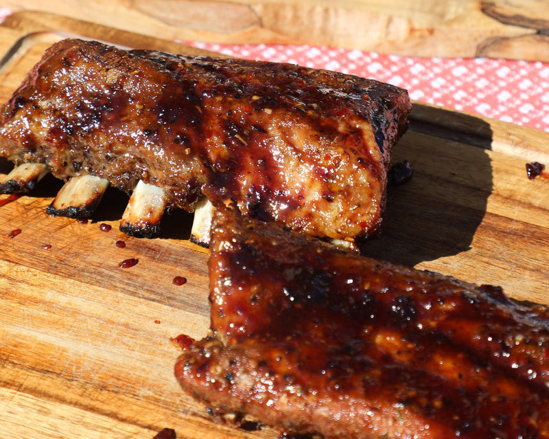 Slow Cooker Blueberry Ribs
