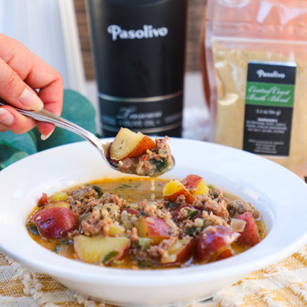 Tuscan Sausage & Potato Soup