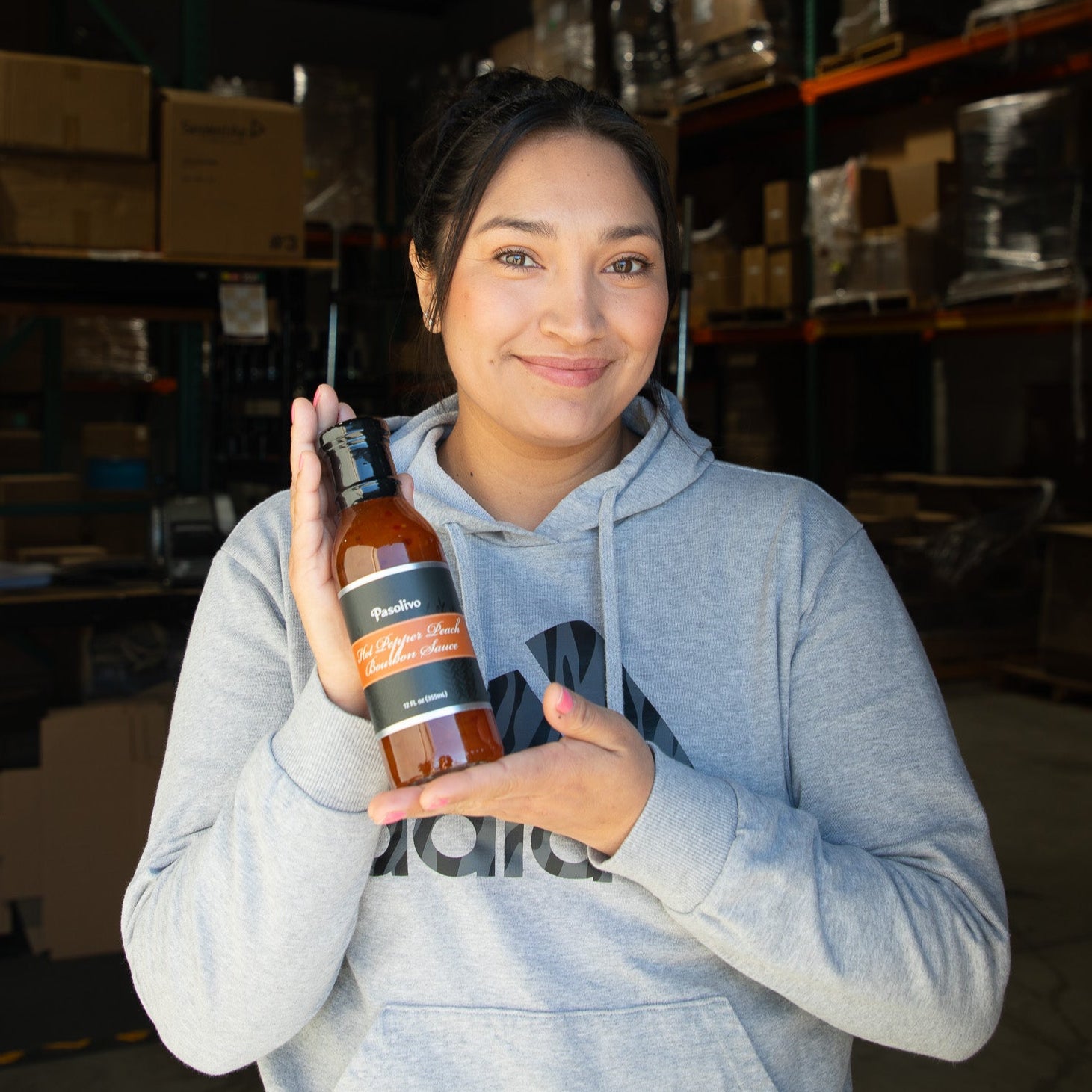 Hot Pepper Peach Bourbon Sauce