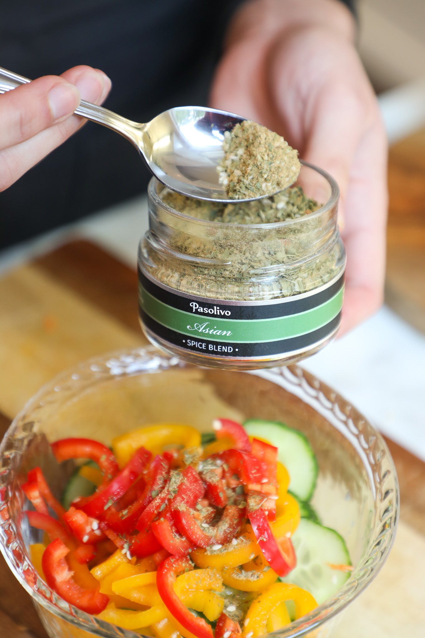 Asian Spice Jar