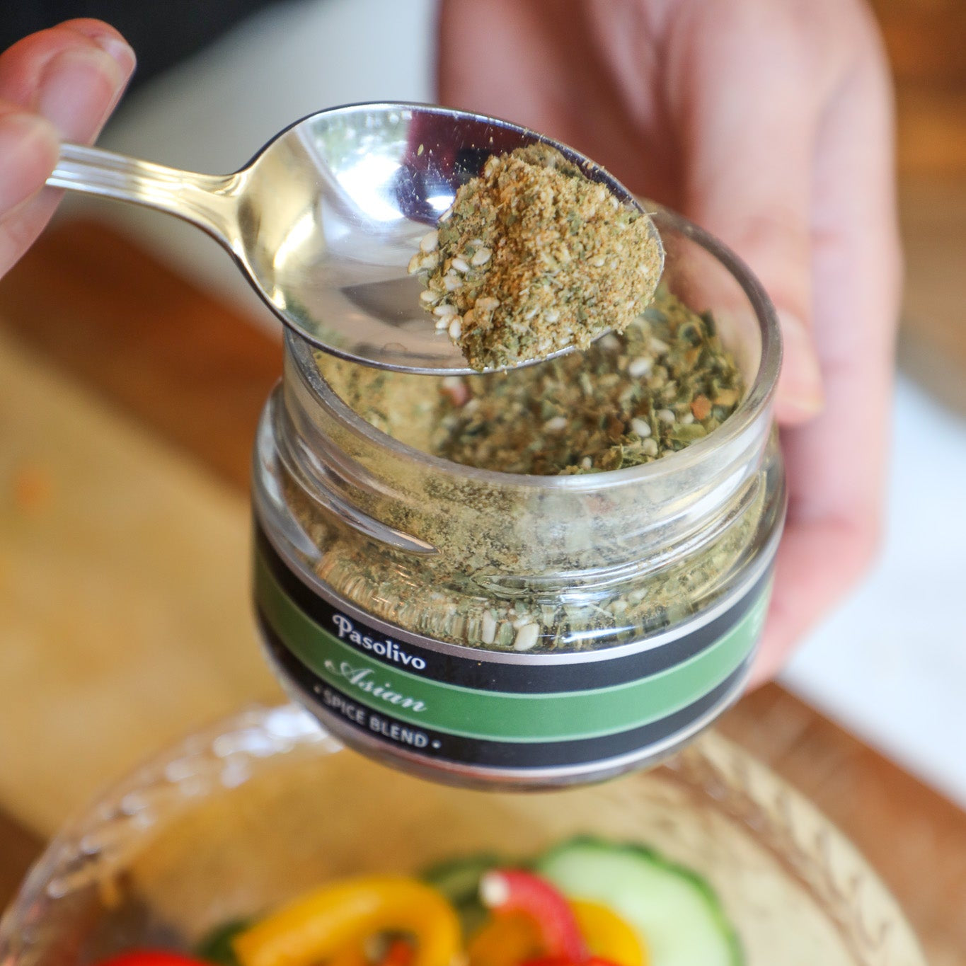 Asian Spice Jar