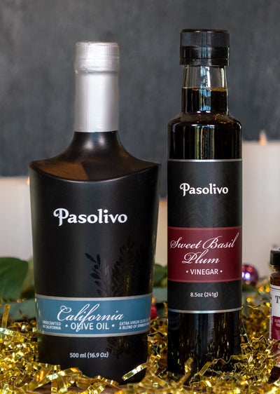 Sweet Basil Plum Balsamic Vinegar