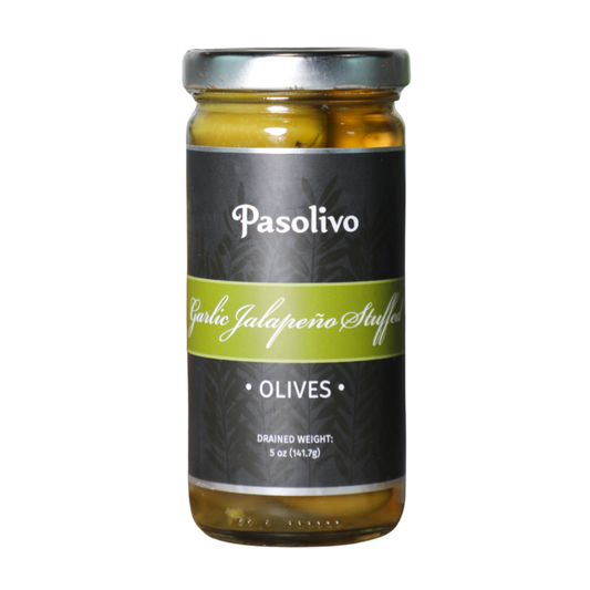 Garlic Jalapeno Stuffed Olives