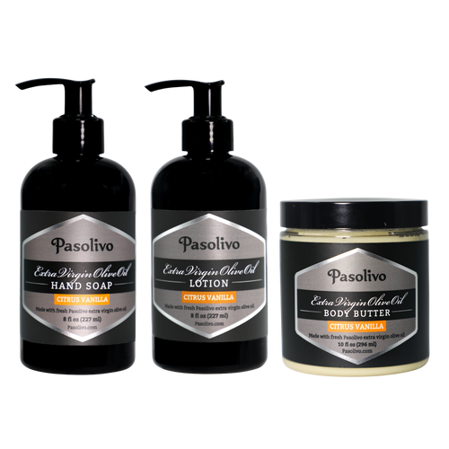 Citrus Vanilla Spa Trio