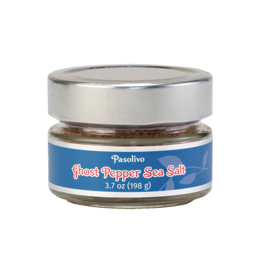Pasolivo Ghost Pepper Sea Salt Jar