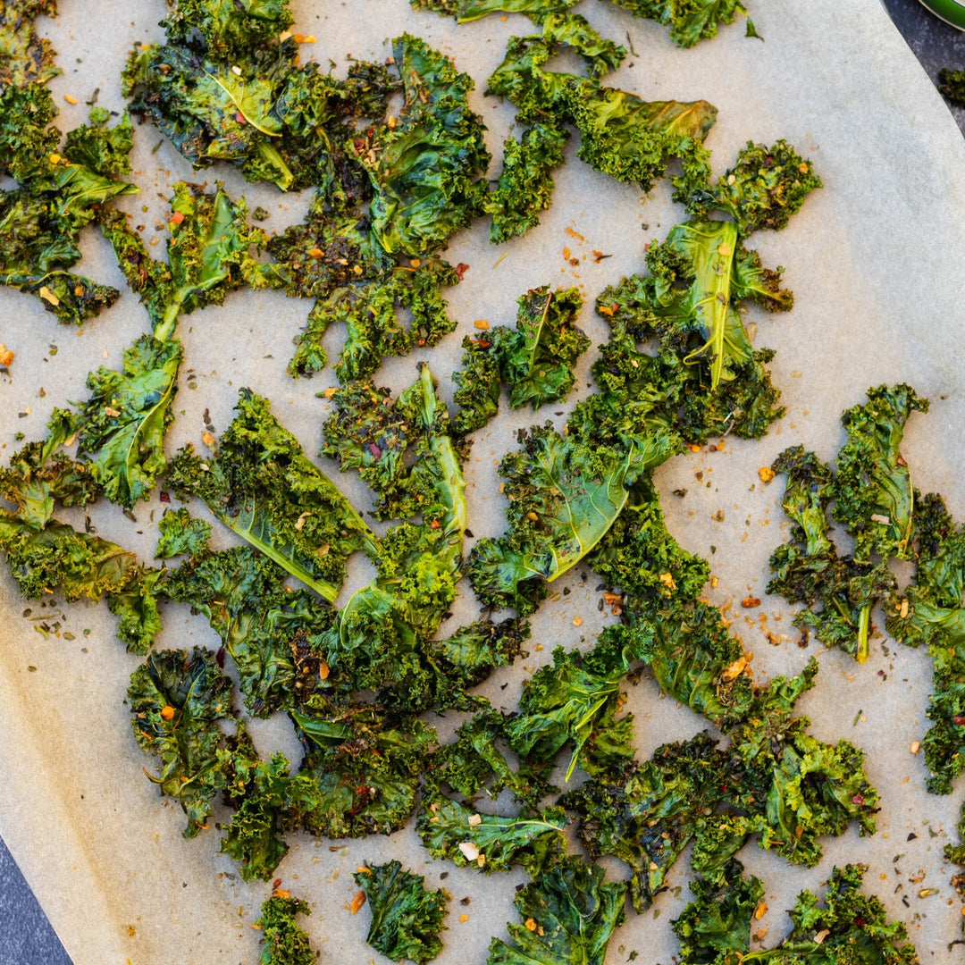 Pasolivo Chimichurri Spiced Kale Chips Recipe