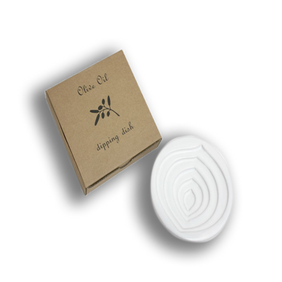 Pasolivo Leaf Olive Oil Dipping Dish 