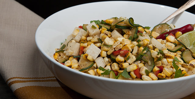 Pasolivo Lime Roasted Corn Salad Recipe
