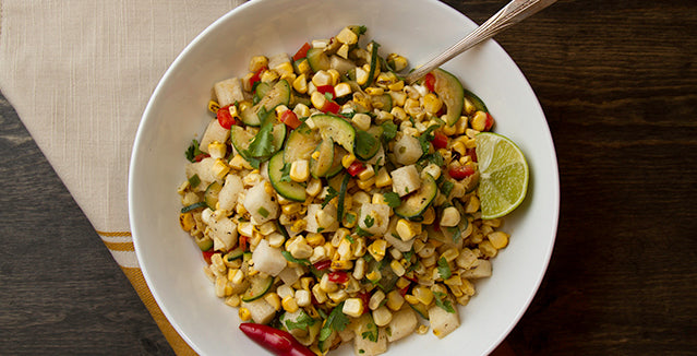 Pasolivo Lime Roasted Corn Salad Recipe