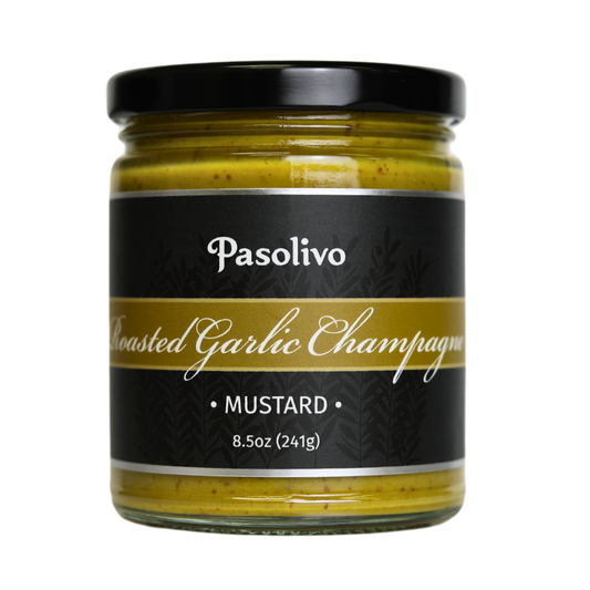 Pasolivo Roasted Garlic Champagne Mustard