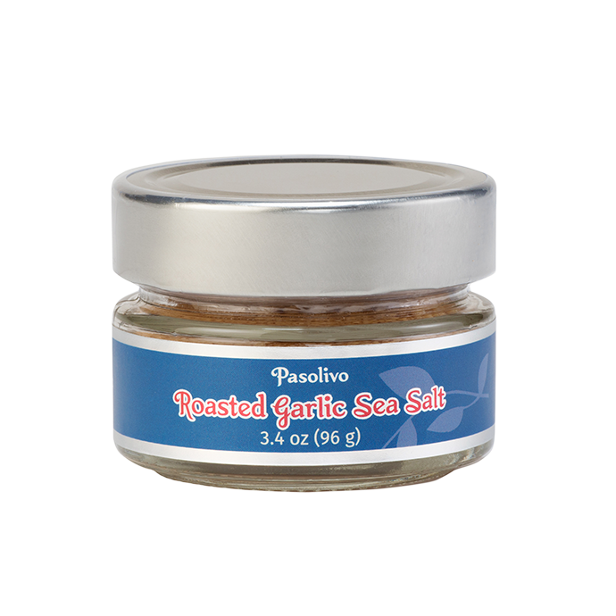 Pasolivo Roasted Garlic Sea Salt Jar