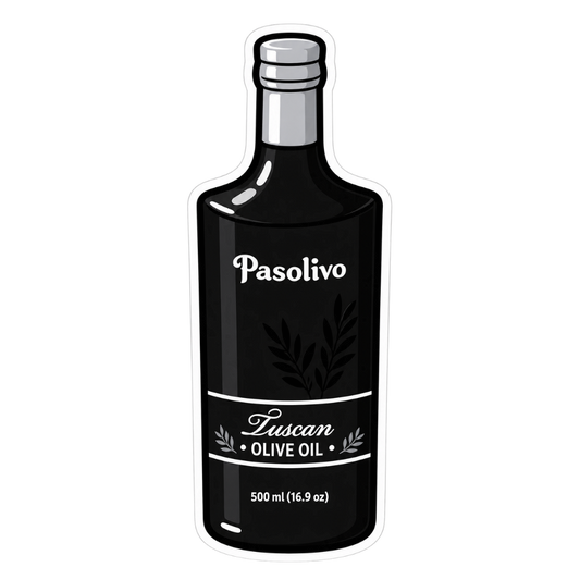 Tuscan Bottle Sticker