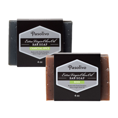 Pasolivo Men's Bar Soap Duo 